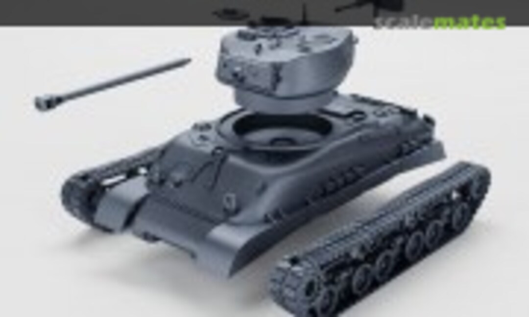 1:72 Medium Tank Sherman M4A1(76)W HVSS - closed hatch (EMP3d 72011656)