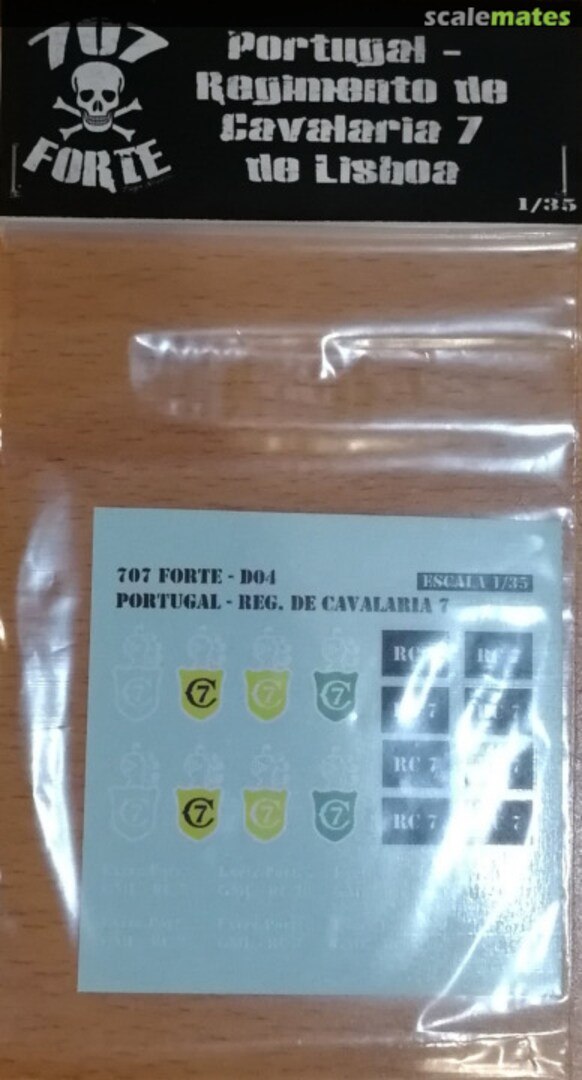 Boxart Regimento de Cavalaria 7 de Lisboa DO4 707 Forte Boxart Regimento de Cavalaria 7 de Lisboa DO4 707 Forte