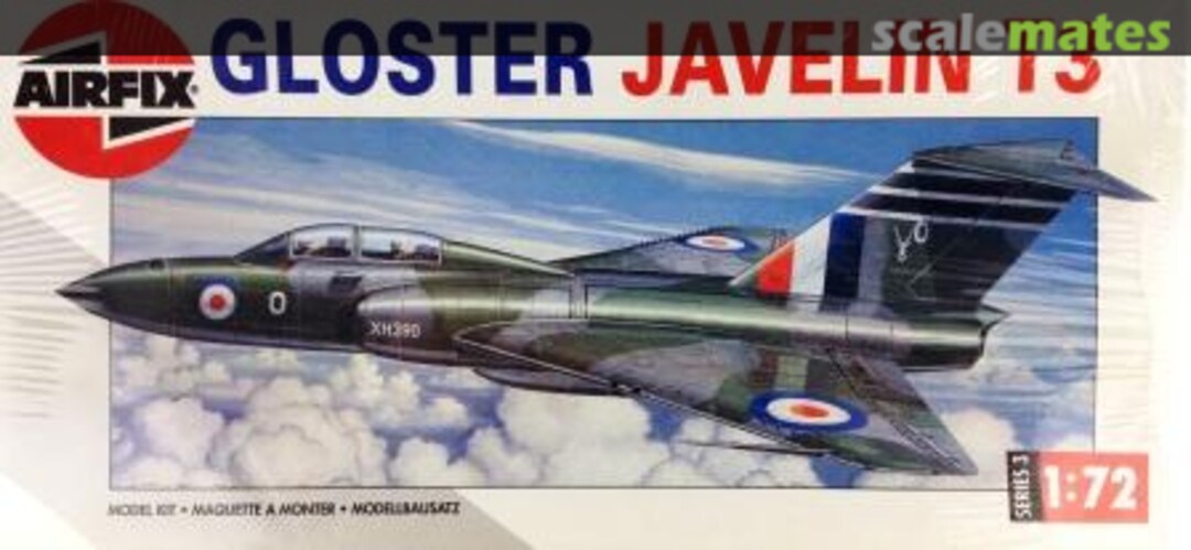 Boxart Gloster Javelin T3 04042 Airfix