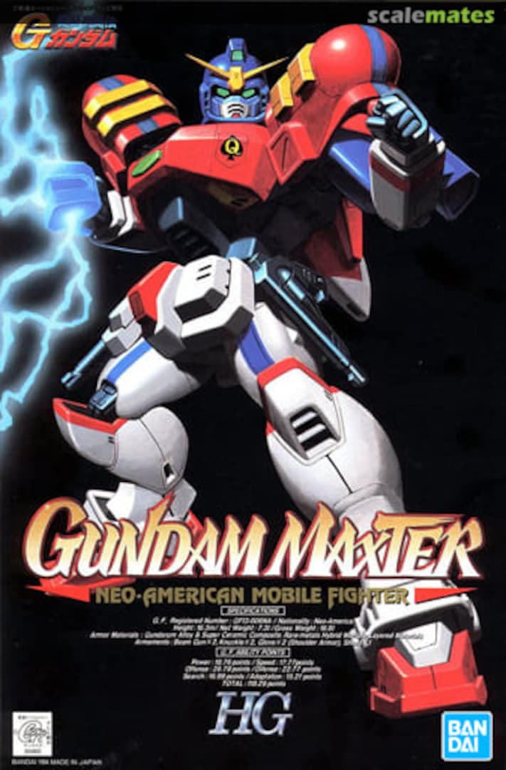 Boxart Gundam Maxter 5063843 Bandai Spirits