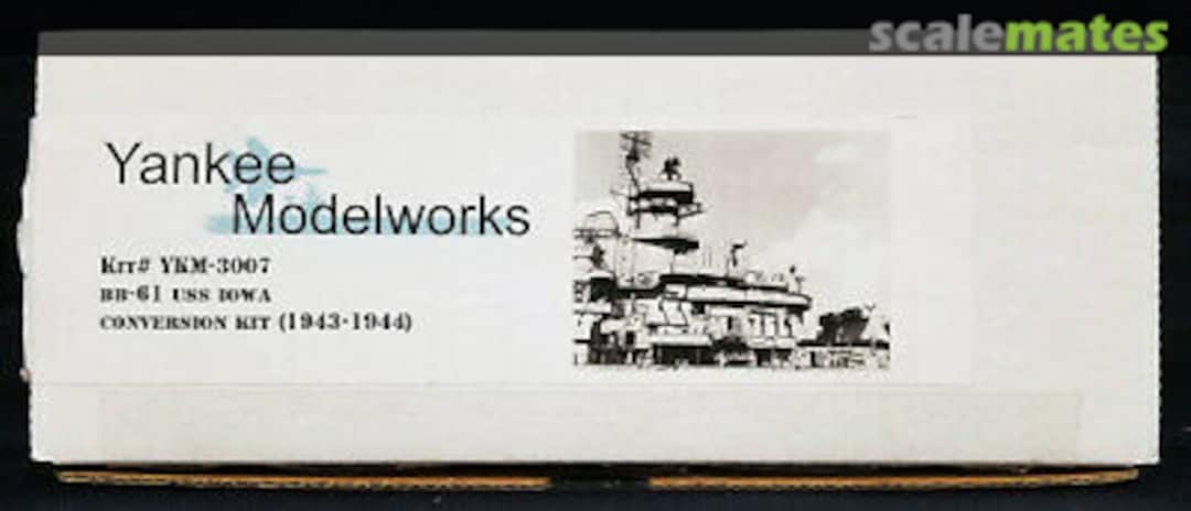 Boxart BB 61 USS Iowa 1943-44 Conversion Set YKM-3007 Yankee Modelworks Boxart BB 61 USS Iowa 1943-44 Conversion Set YKM-3007 Yankee Modelworks