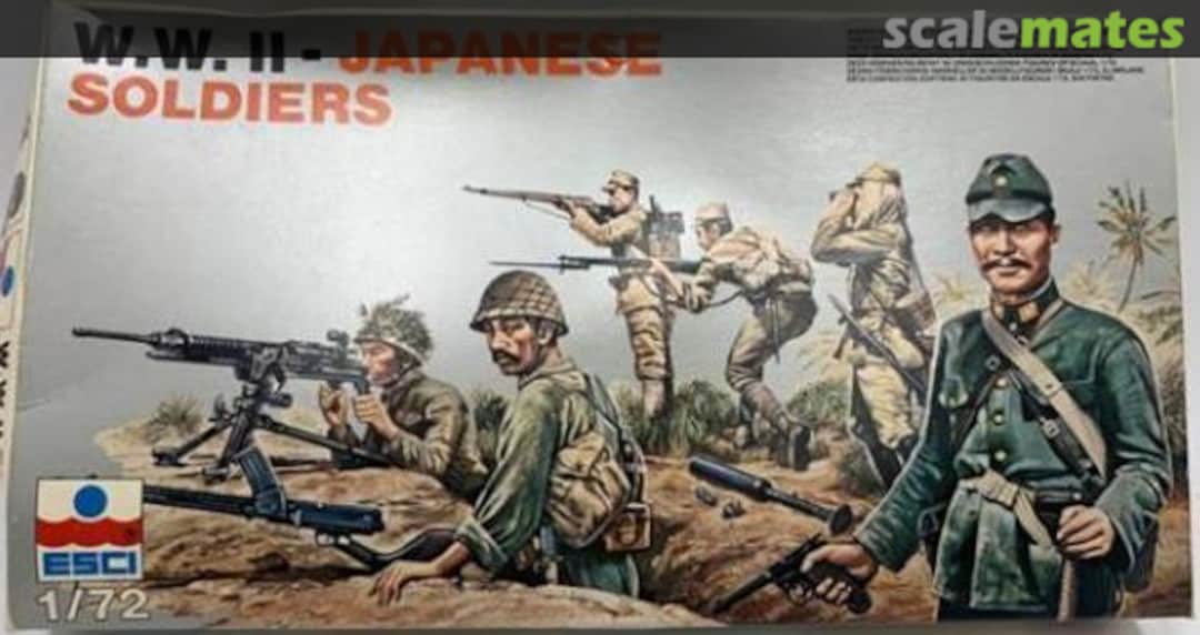 Boxart Japanese Soldiers 204 ESCI Boxart Japanese Soldiers 204 ESCI