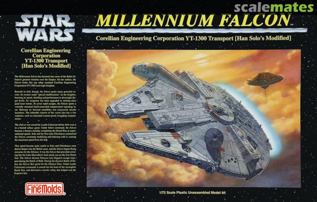 Boxart Millennium Falcon SW-6 Fine Molds Boxart Millennium Falcon SW-6 Fine Molds