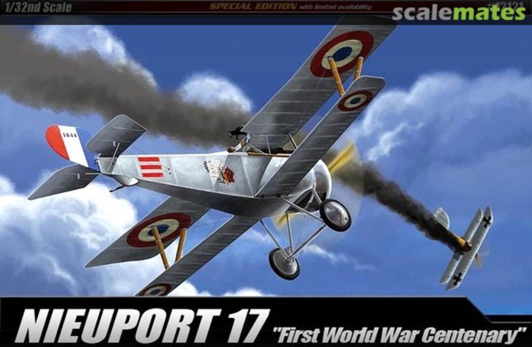 Boxart Nieuport 17 "First World War Centenary" 12121 Academy