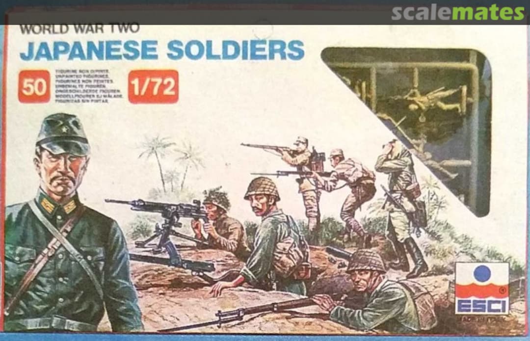 Boxart Japanese Soldiers 204 ESCI Boxart Japanese Soldiers 204 ESCI
