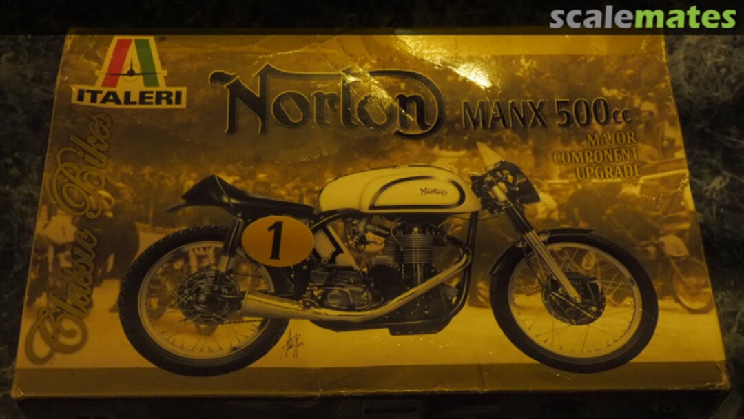 Contents Norton Manx 500cc 4602 Italeri