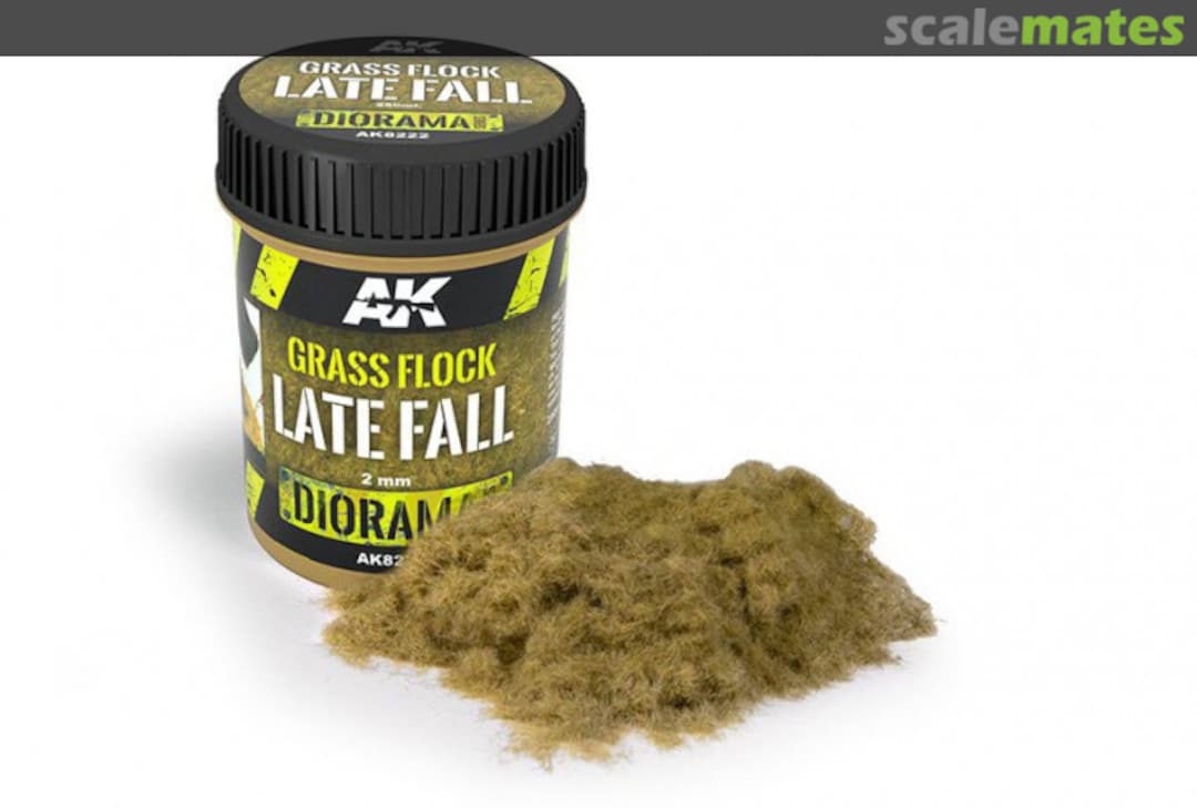 Boxart Grass Flock 2mm Late Fall AK8222 AK Interactive Boxart Grass Flock 2mm Late Fall AK8222 AK Interactive