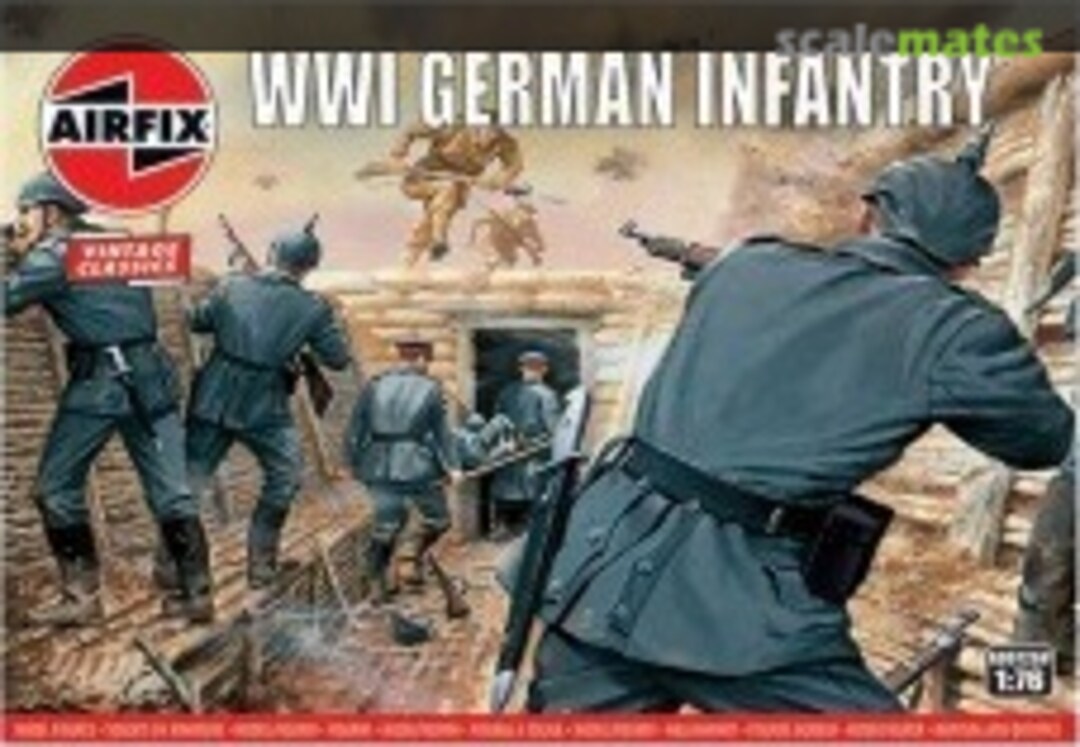 Boxart WWI German Infantry A00726V Airfix Boxart WWI German Infantry A00726V Airfix