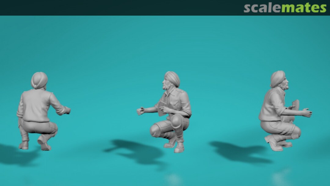 Boxart Indian Soldier - pose no. 2 99209054-35 EMP3d