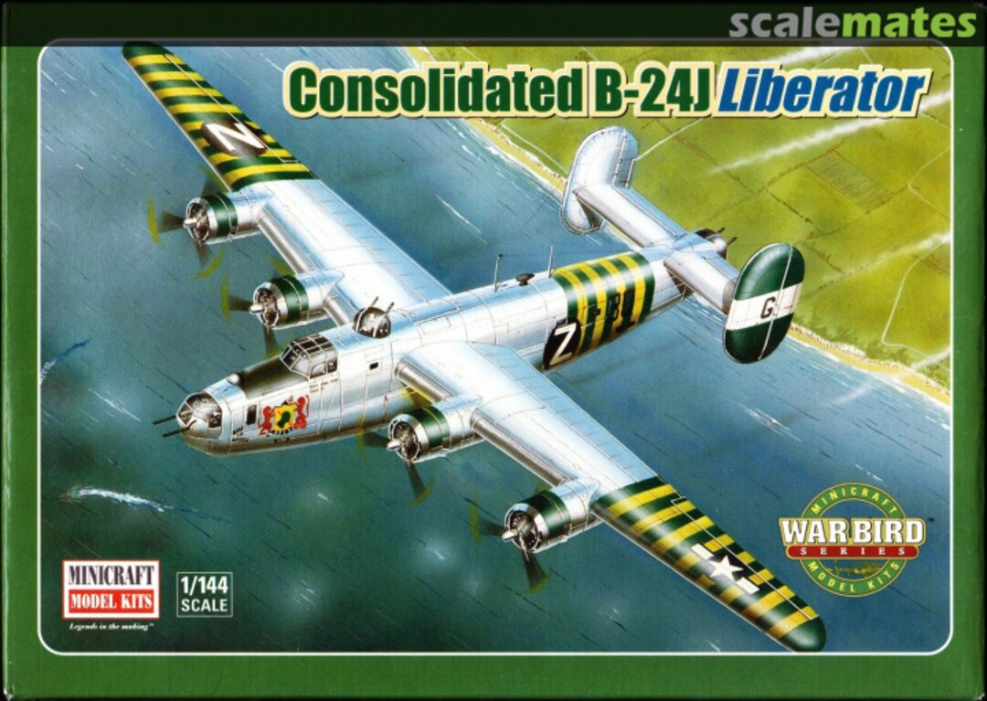 Boxart Consolidated B-24J Liberator 14402 Minicraft Model Kits