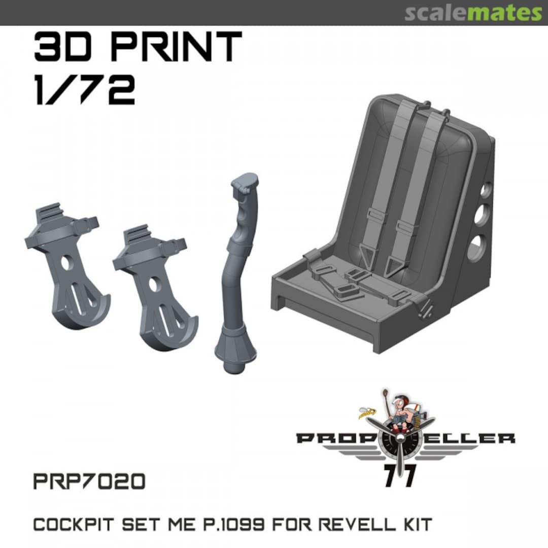 Boxart Messerschmitt Me P.1099 - Cockpit Set PRP7020 77 Propeller Boxart Messerschmitt Me P.1099 - Cockpit Set PRP7020 77 Propeller