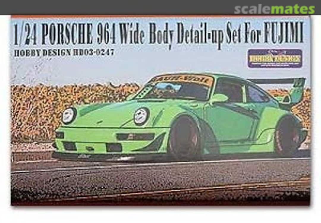 Boxart Porsche 964 RWB Wide Body Set HD03-0247 Hobby Design