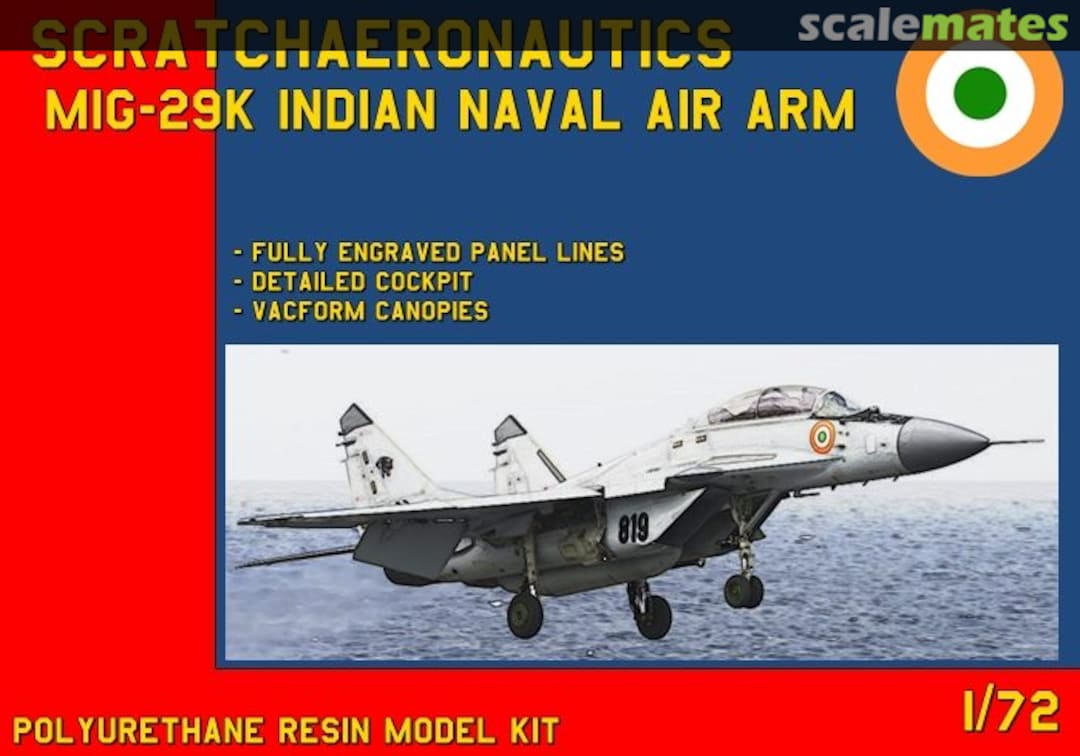 Boxart MIG-29K Indian Naval Air Arm  Scratchaeronautics