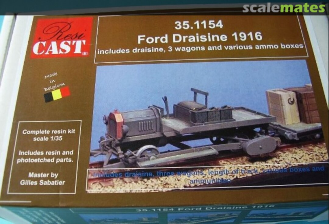 Boxart Ford Draisine 1916 35.1154 Resicast Boxart Ford Draisine 1916 35.1154 Resicast