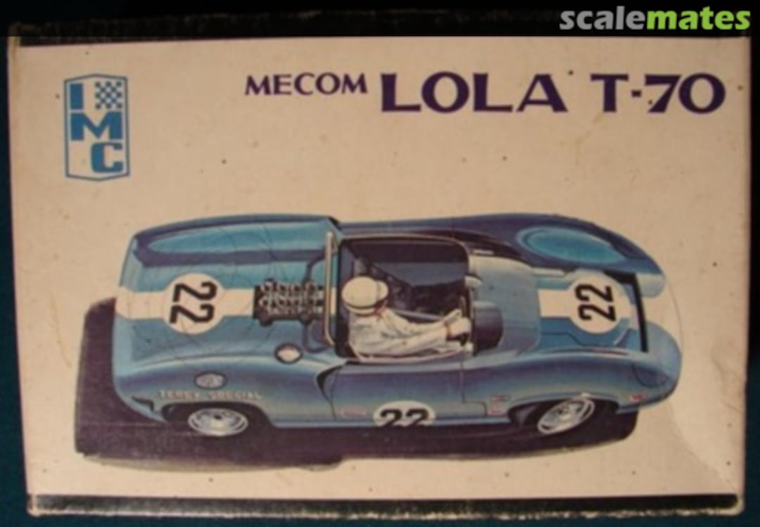 絶版…LOLA T-70 MECOM racing team ／ユニオン・モデル Mecom Lola T-70, IMC 108-200 (1966)