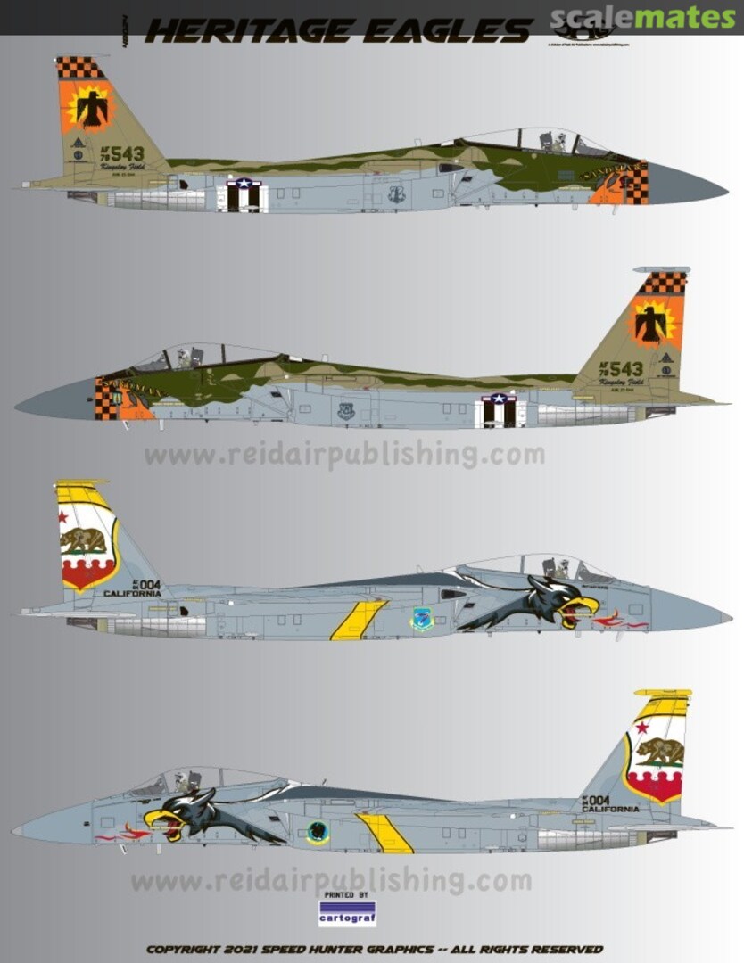 Boxart Heritage Eagles F-15 48024 Speed Hunter Graphics Boxart Heritage Eagles F-15 48024 Speed Hunter Graphics
