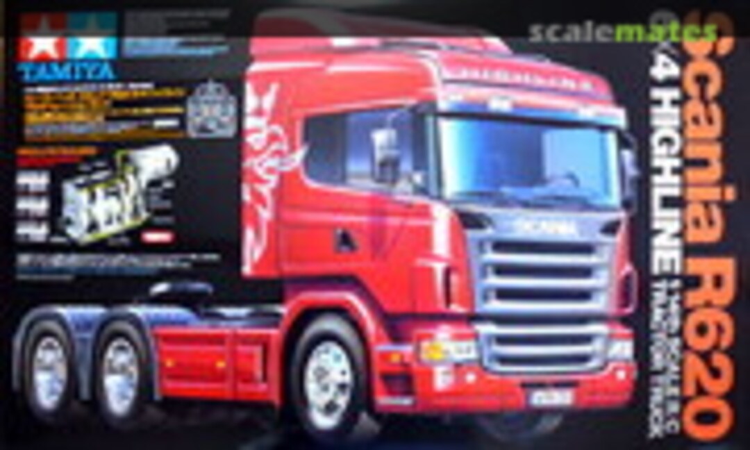 1:14 Scania R620 6x4 Highline (All in one!) (Tamiya 56322)