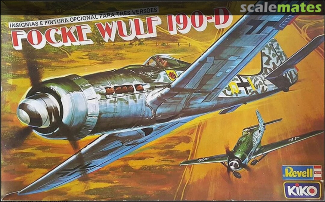 Boxart Focke Wulf Fw 190D H-215 Revell/Kiko Boxart Focke Wulf Fw 190D H-215 Revell/Kiko