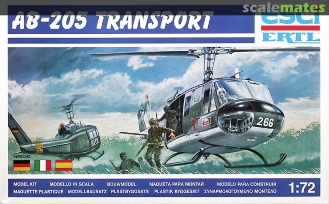 Boxart AB-205 9005 ESCI/ERTL Boxart AB-205 9005 ESCI/ERTL