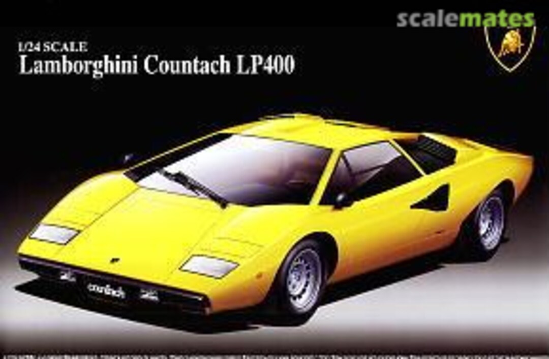 Boxart Lamborghini Countach LP400 046708 Aoshima Boxart Lamborghini Countach LP400 046708 Aoshima