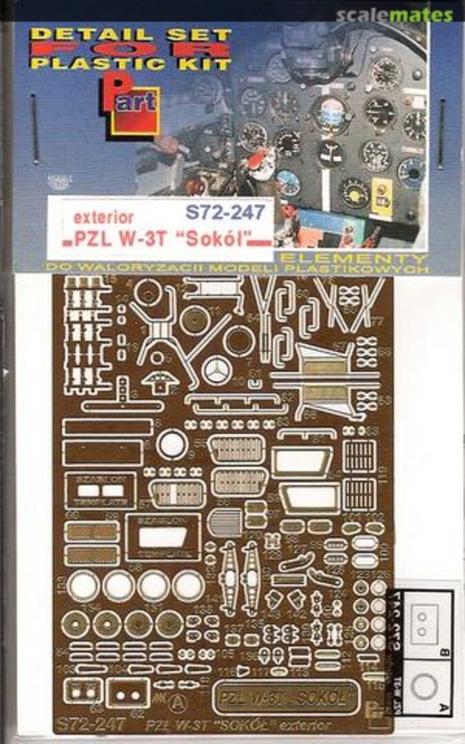 Boxart PZL W-3T Sokol S72-247 Part Boxart PZL W-3T Sokol S72-247 Part