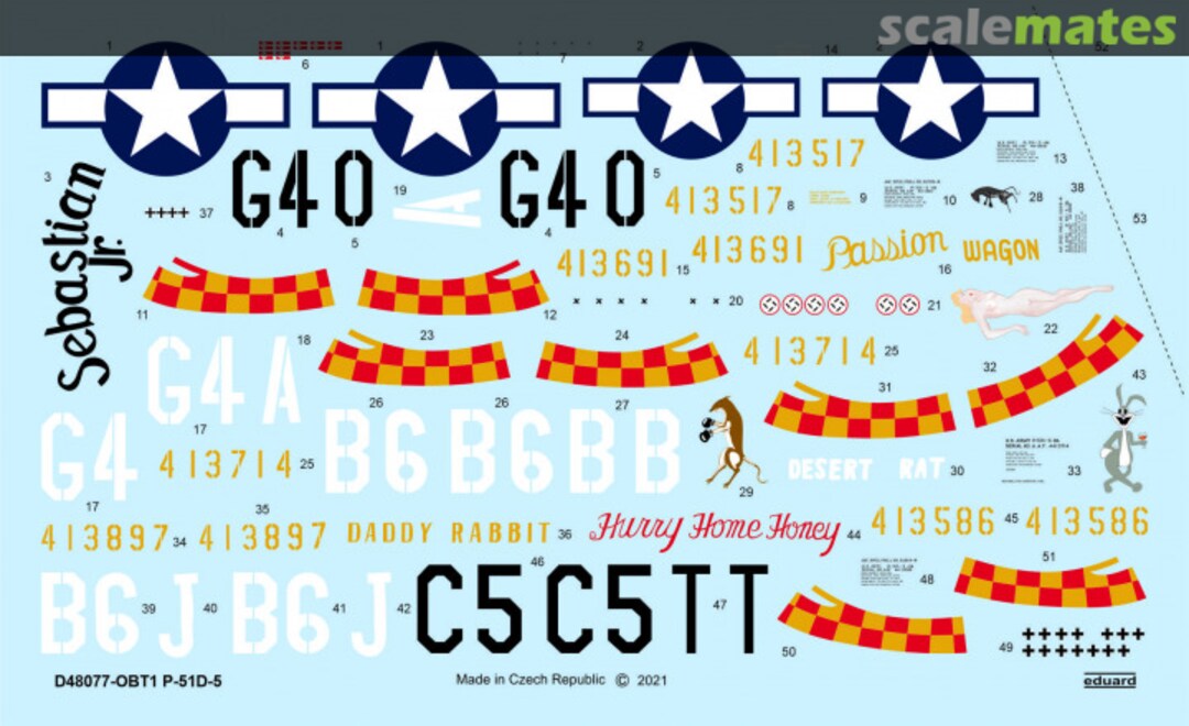 Boxart P-51D-5 D48077 Eduard Boxart P-51D-5 D48077 Eduard