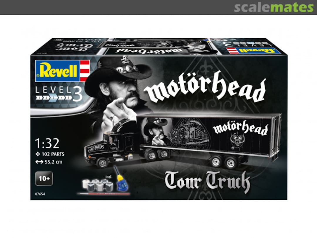 Boxart Motörhead Tour Truck 07654 Revell Boxart Motörhead Tour Truck 07654 Revell