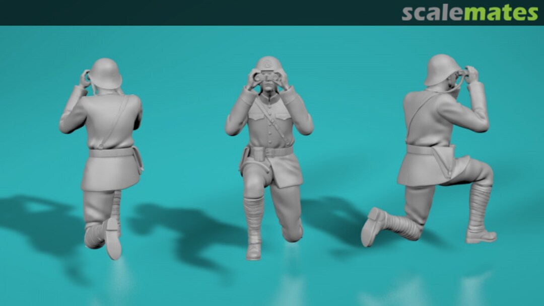 Boxart Dutch soldier - pose no. 1 with binoculars 99209063-35 EMP3d