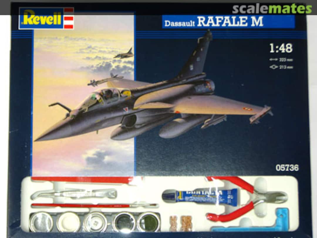 Boxart Dassault Rafale M 05736 Revell Boxart Dassault Rafale M 05736 Revell