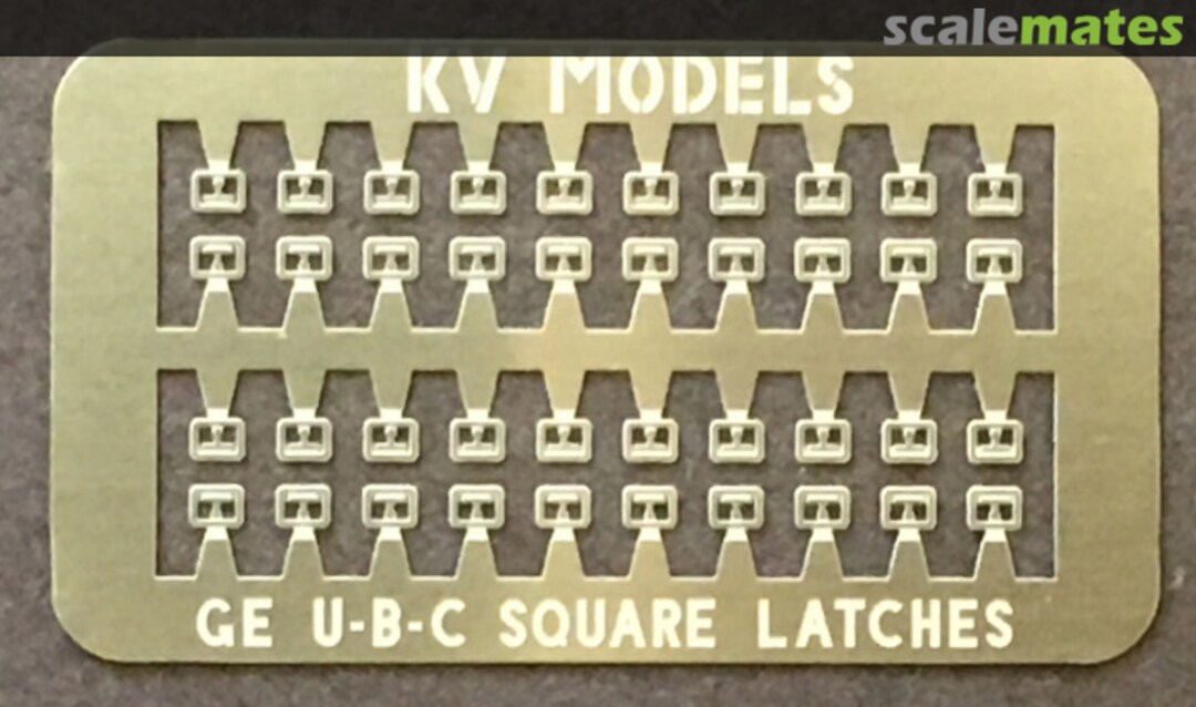 Boxart GE U,B and C Series Square Long Hood Door Latche KV-510H Keyser Valley Models