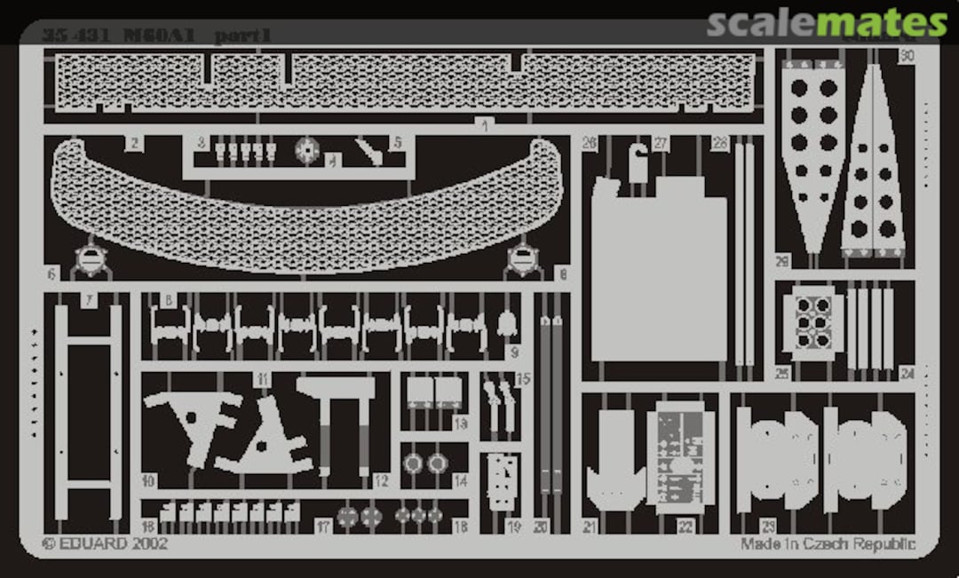 Boxart M-60A1 35431 Eduard