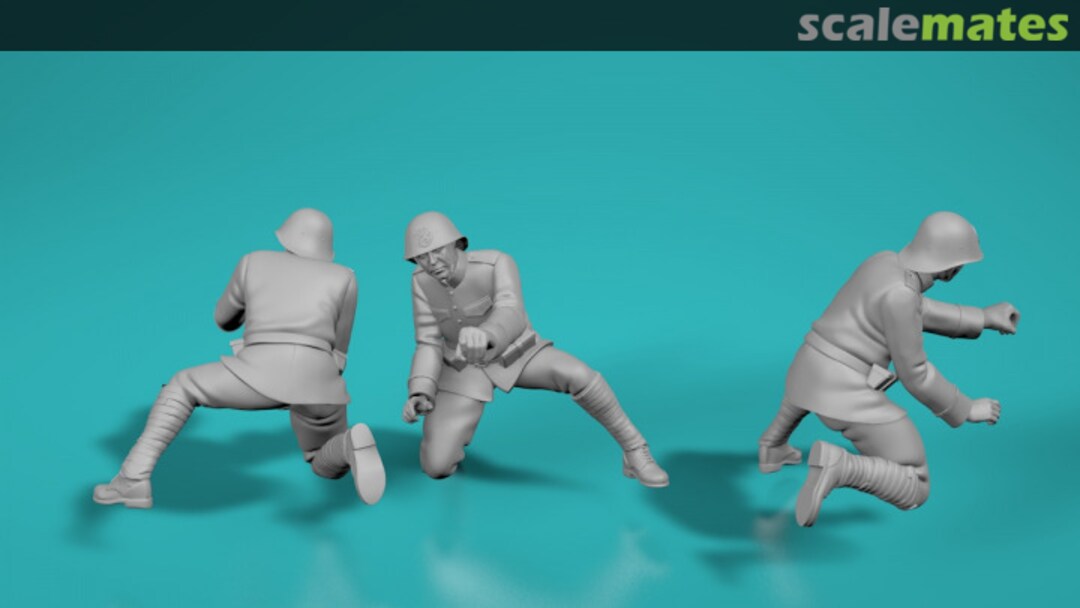 Boxart Dutch soldier - pose no. 2 99209064-48 EMP3d Boxart Dutch soldier - pose no. 2 99209064-48 EMP3d