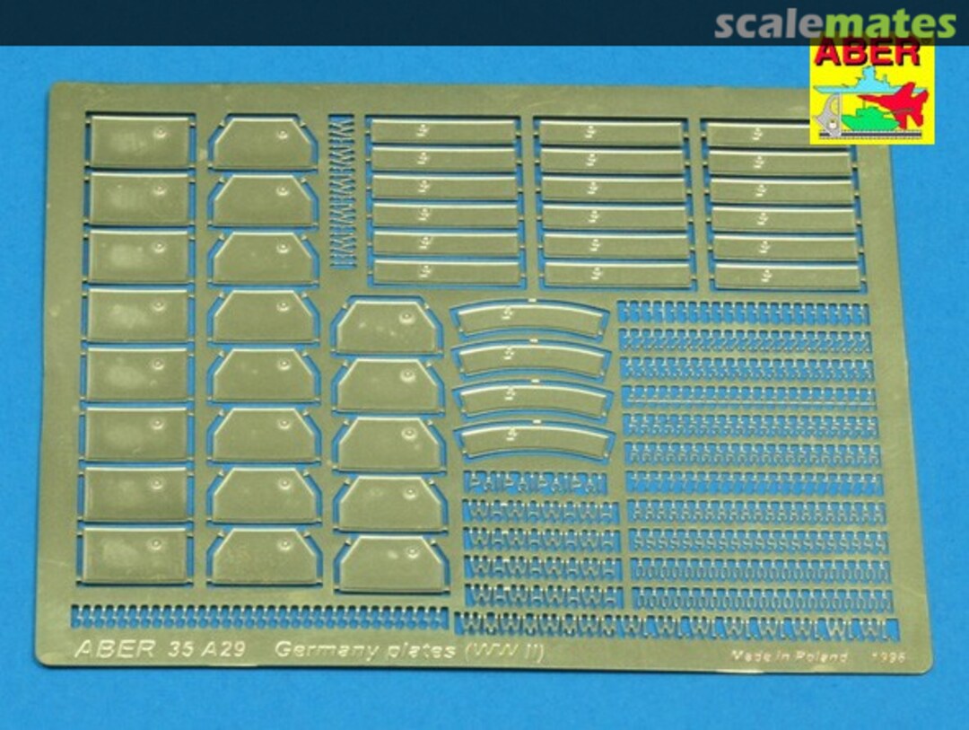 Boxart German plates (WW II) 35 A029 Aber