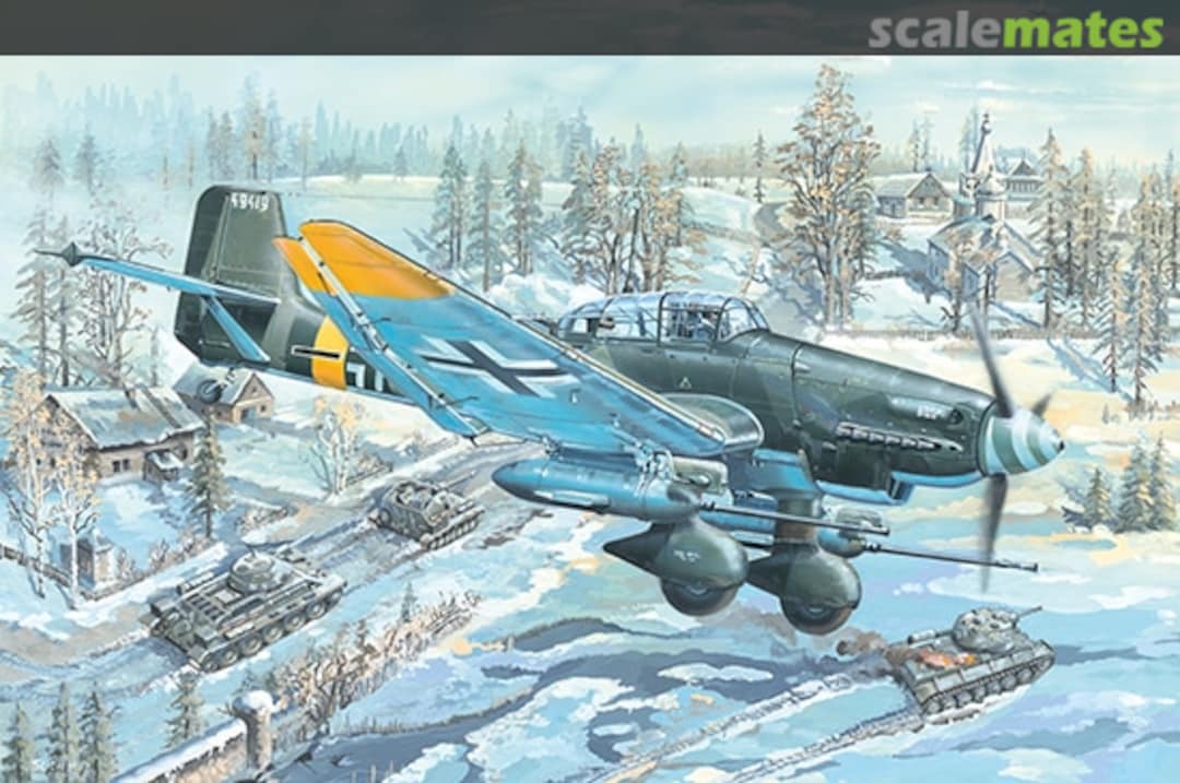 Boxart Junkers Ju-87G-2 Stuka 02425 Trumpeter Boxart Junkers Ju-87G-2 Stuka 02425 Trumpeter