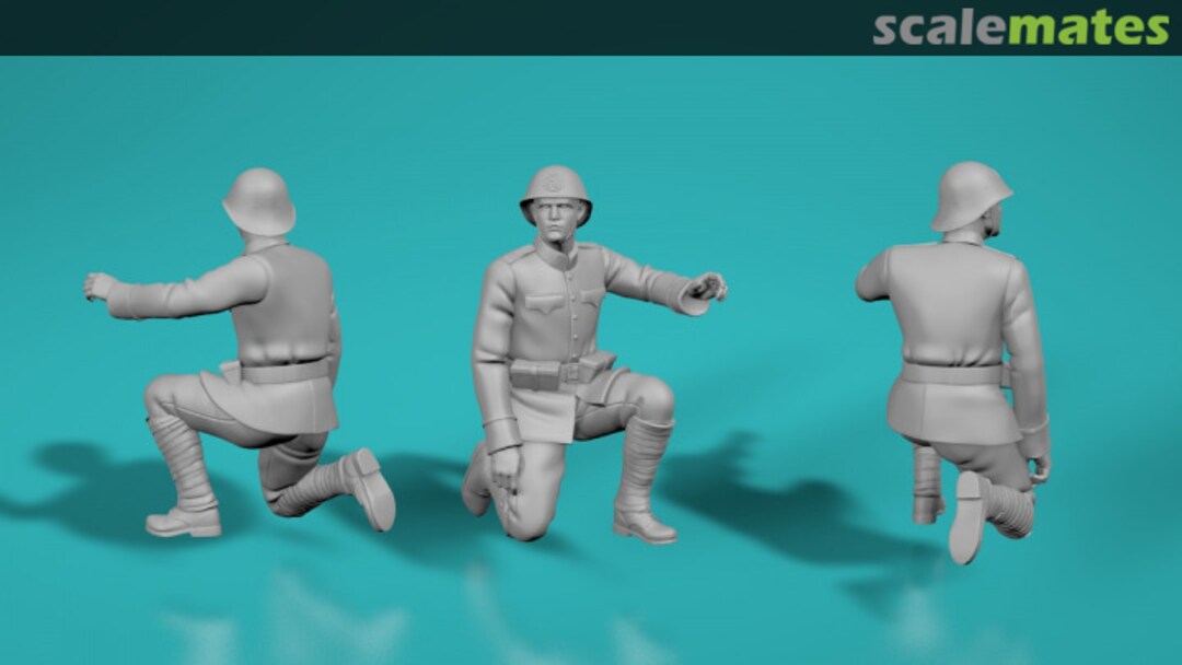 Boxart Dutch soldier - pose no. 3 99209065-72 EMP3d