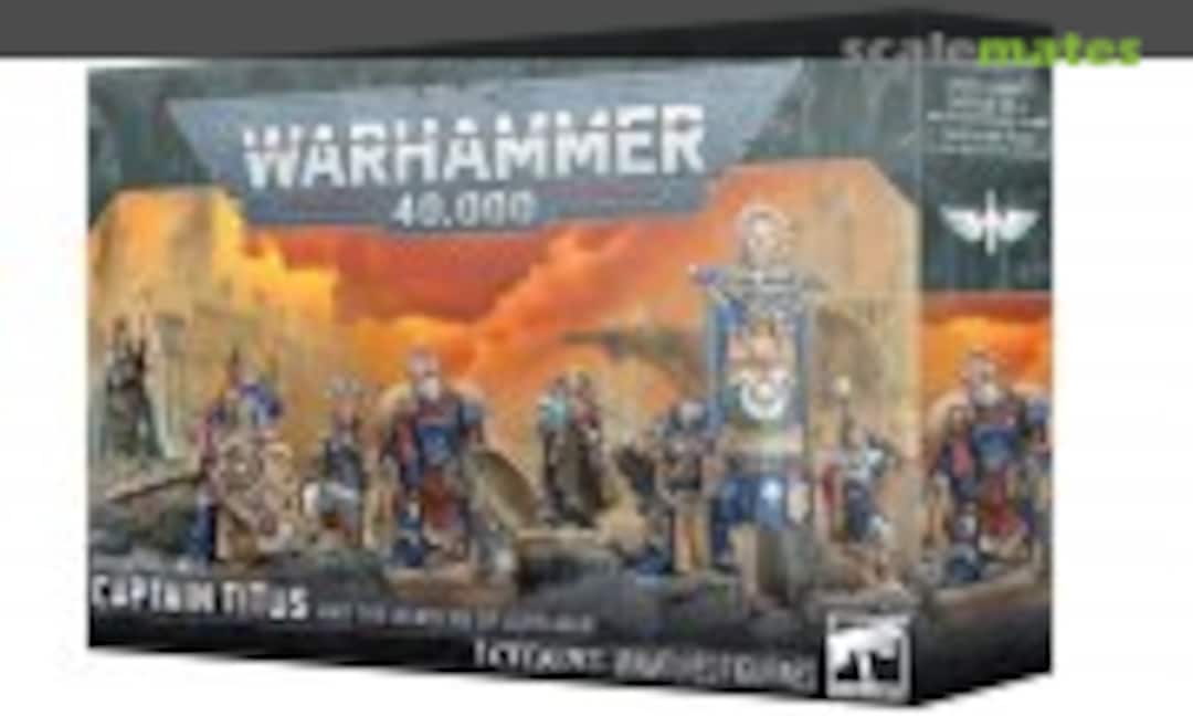 1:64 Warhammer 40,000 Captain Titus and the Wardens of Ultramar (Citadel Miniatures 55-76) 55-76