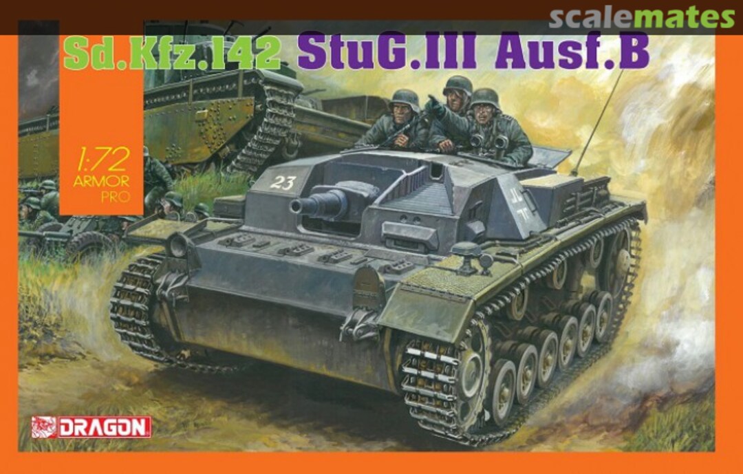 Boxart Sd.Kfz.142 StuG.III Ausf.B 7559 Dragon Boxart Sd.Kfz.142 StuG.III Ausf.B 7559 Dragon