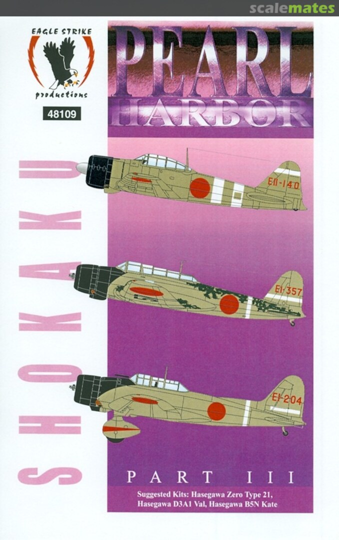 Boxart PEARL HARBOR PART III 48109 Eagle Strike Productions Boxart PEARL HARBOR PART III 48109 Eagle Strike Productions