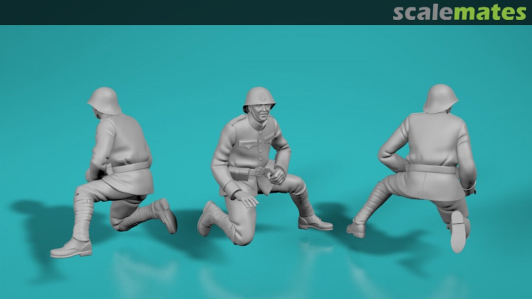 Boxart Dutch soldier - pose no. 4 99209066-48 EMP3d