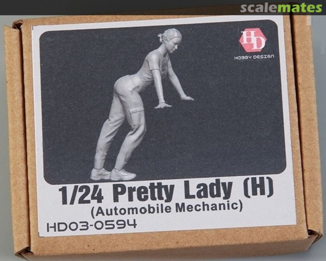 Boxart Pretty Lady (H) HD03-0594 Hobby Design