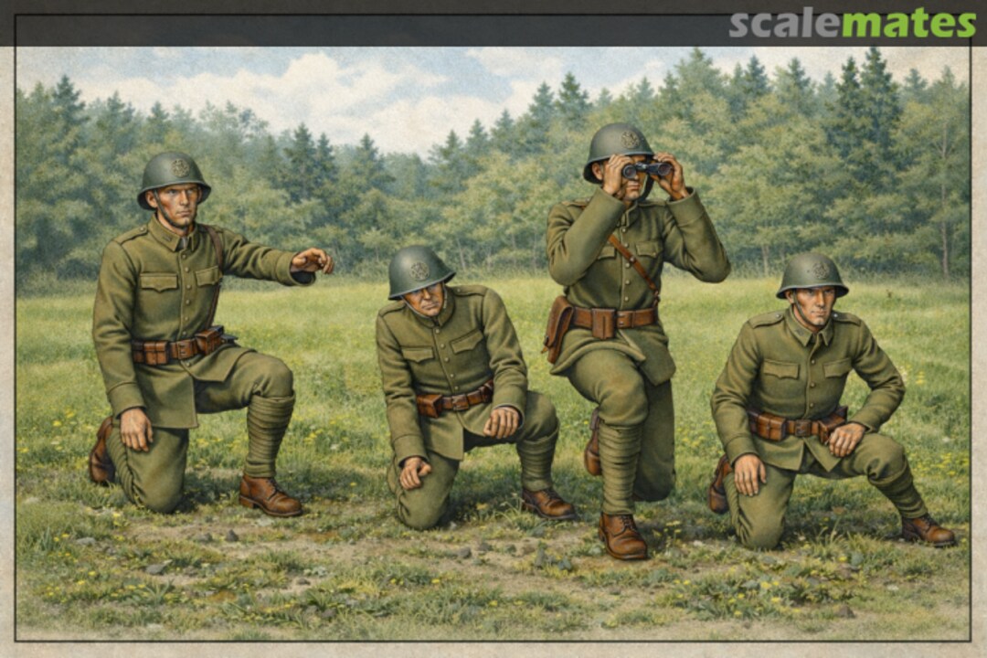 Boxart Dutch soldier - set of 4 figures 99209067-35 EMP3d