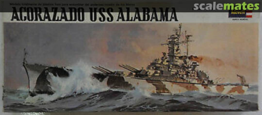 Boxart ACORAZADO USS ALABAMA H-487 Revell/Lodela Boxart ACORAZADO USS ALABAMA H-487 Revell/Lodela