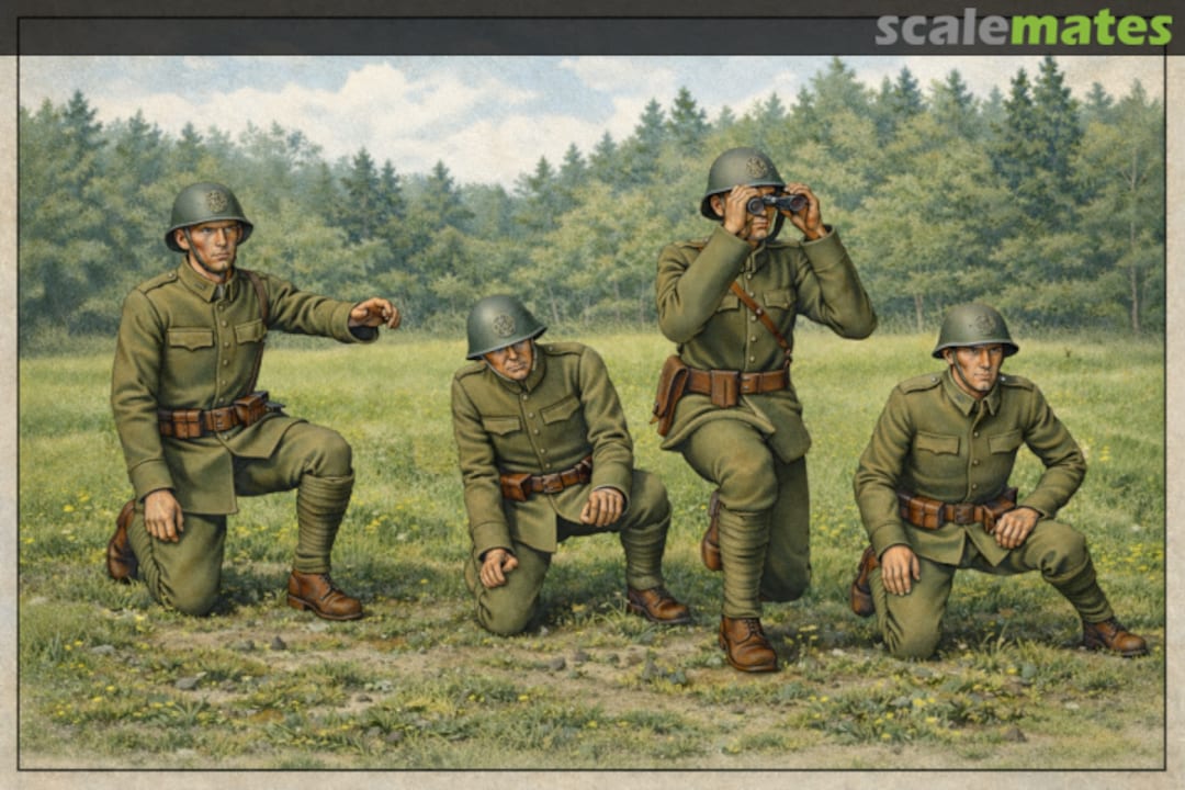 Boxart Dutch soldier - set of 4 figures 99209067-48 EMP3d