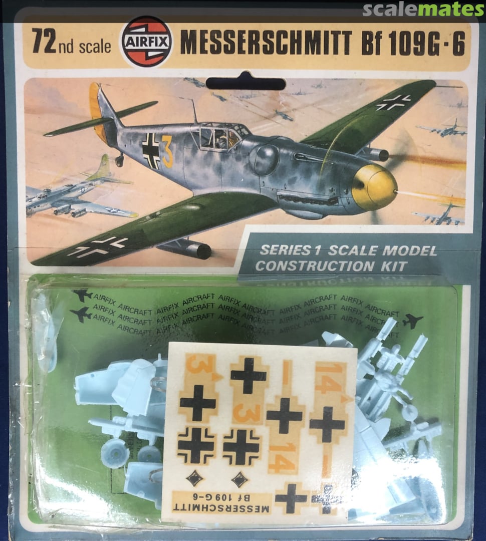 Product Page: <a href="http://www.scalemates.com/kits/airfix-01006-1-messerschmitt-bf-109g-6--211436" target="_blank">Messerschmitt Bf 109G - 6</a>