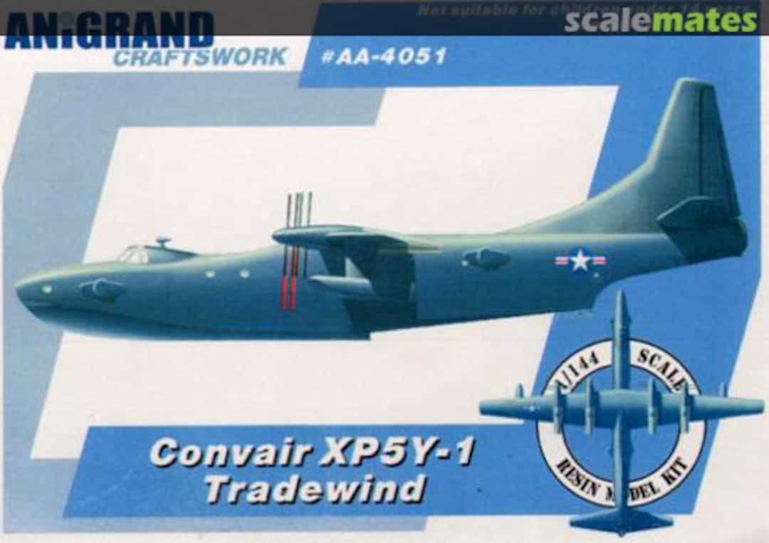 Boxart Convair XP5Y-1 Tradewind AA-4051 Anigrand Craftswork Boxart Convair XP5Y-1 Tradewind AA-4051 Anigrand Craftswork