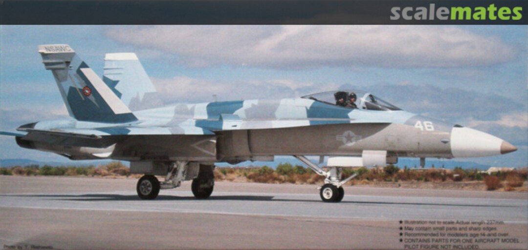 Boxart F/A-18A Hornet "Top Gun" 72133 Fujimi Boxart F/A-18A Hornet "Top Gun" 72133 Fujimi