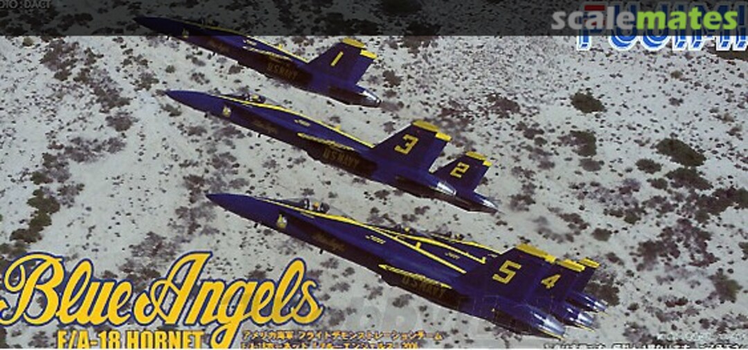 Boxart F/A-18 Hornet Blue Angels 2006 72212 Fujimi Boxart F/A-18 Hornet Blue Angels 2006 72212 Fujimi
