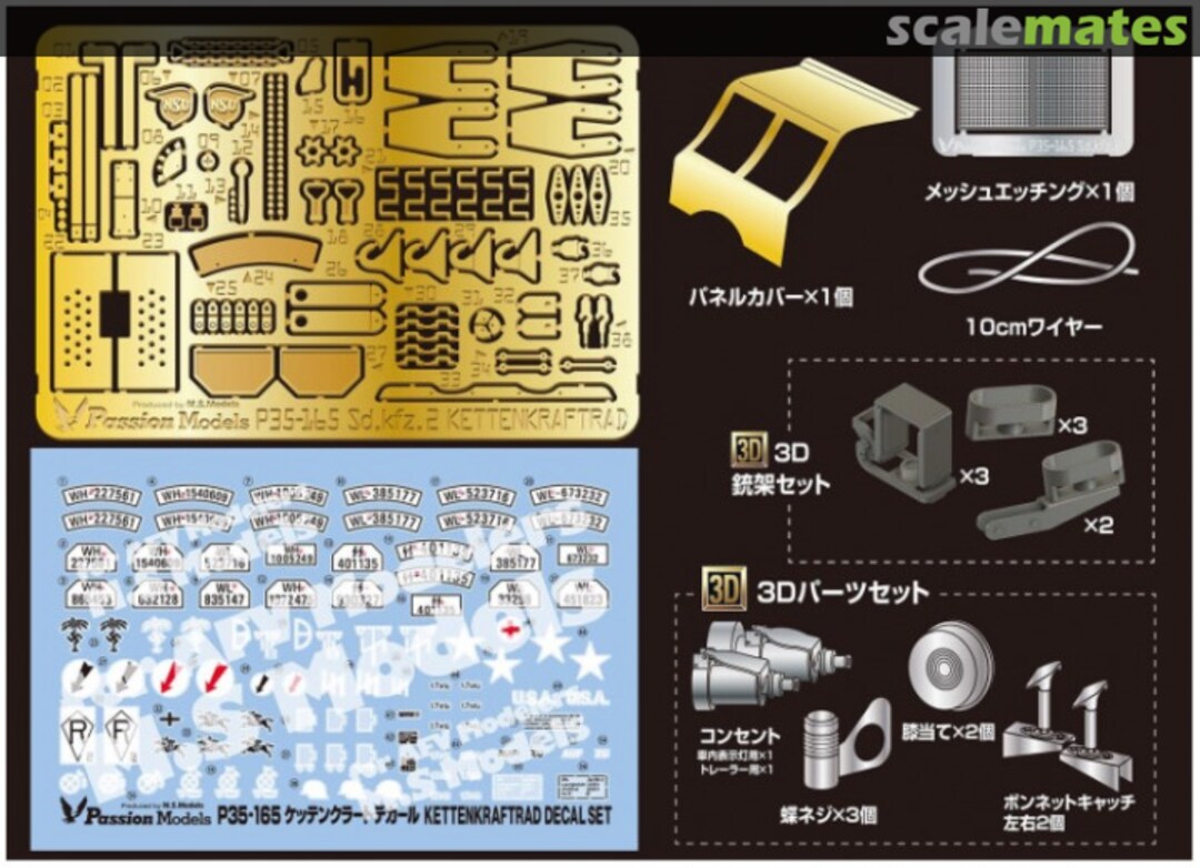 Boxart Detail set for Kettenkraftrad P35-165 Passion Models Boxart Detail set for Kettenkraftrad P35-165 Passion Models