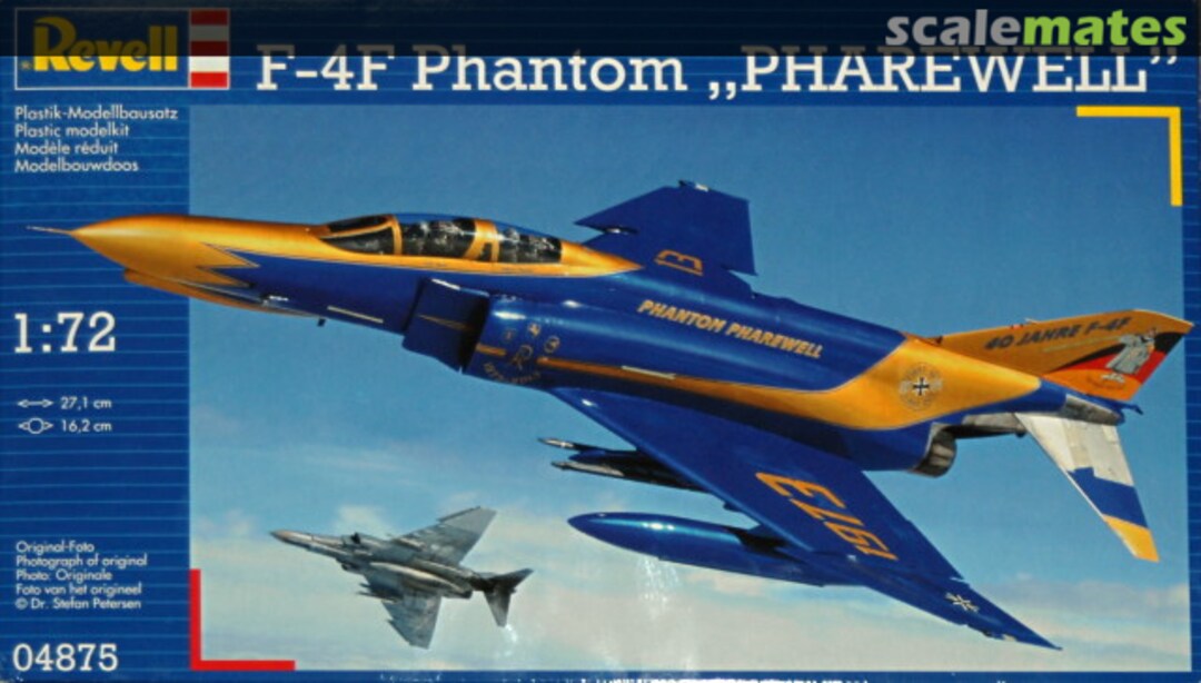 Boxart F-4F Phantom "Pharewell" 04875 Revell Boxart F-4F Phantom "Pharewell" 04875 Revell