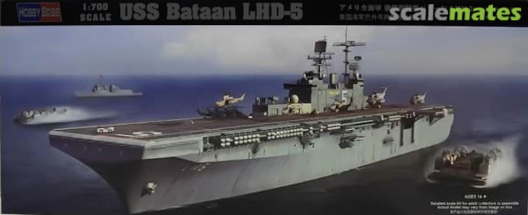 Boxart USS Bataan LHD-5 83406 HobbyBoss